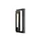 Z-Lite Keaton Outdoor Wall, 1-Light, 5.5 In.W x 3 In.L x 12.5 In.H, Black/White 520S-BK-LED - alternate 1